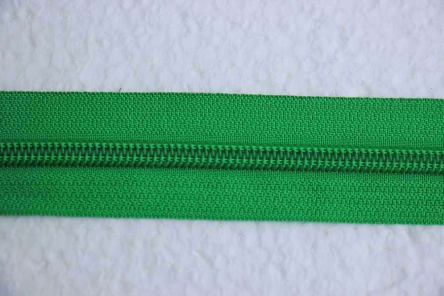 Zelený zip