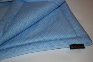  Jemně modrá deka