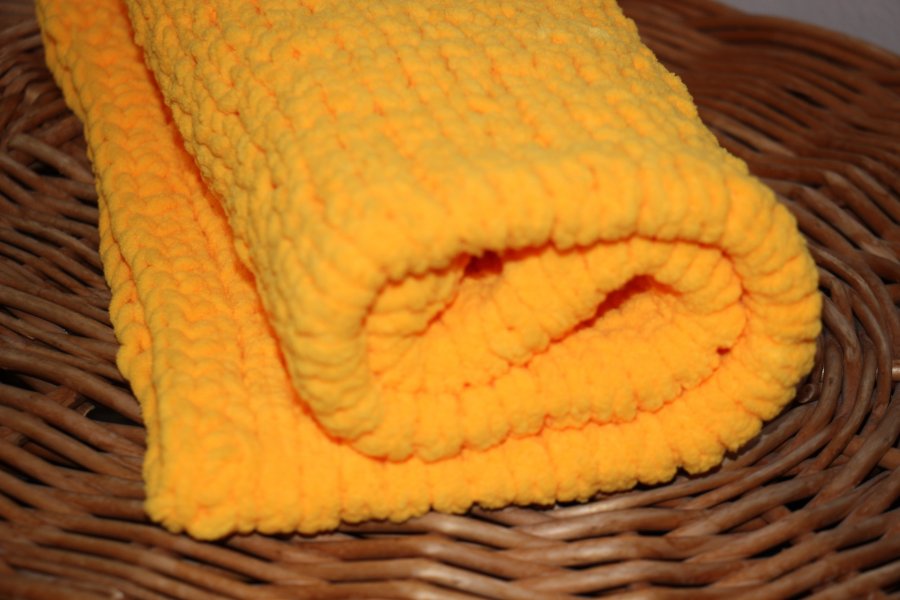 Pletená deka pro Beátku