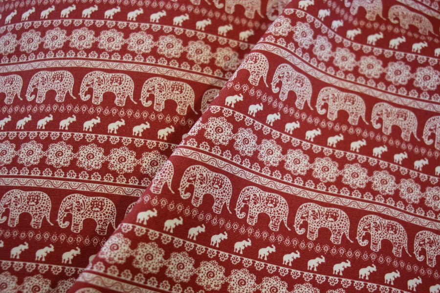  Sloni na červené